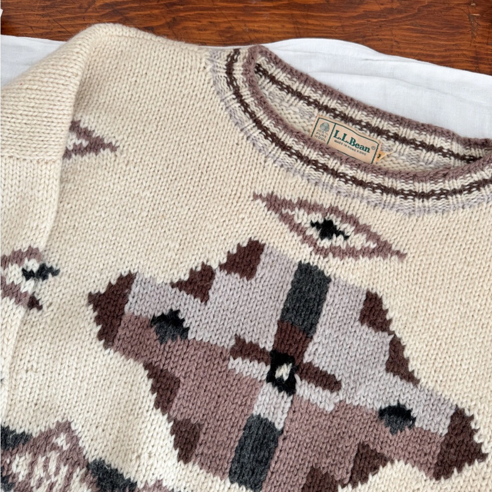 Vintage LLBean Wool sweater